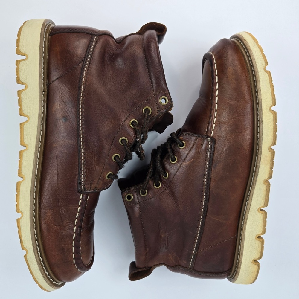 Men's Brown Leather Ankle Boots
